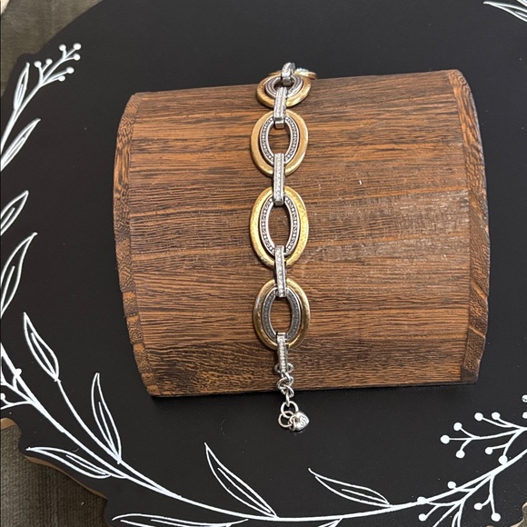 Brighton Gold and Silver Link Bracelet - Picture 1 of 4